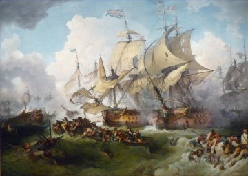 海戦 Painting - ルターブール・ラ・ヴィクトワール・ド・ロード・ハウ海戦